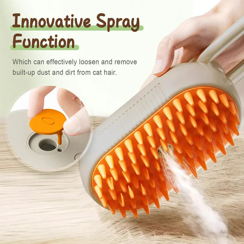 3-in-1 Steamy Pet Brush