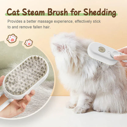3-in-1 Steamy Pet Brush
