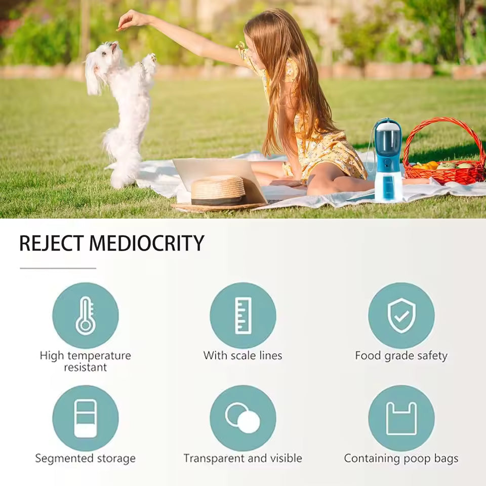 3-in-1 Portable Pet Cup