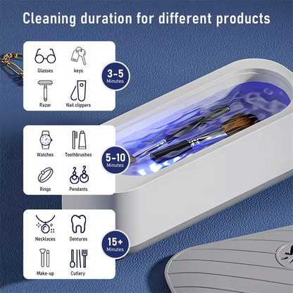 acrossminds ™ Ultrasonic Cleaner